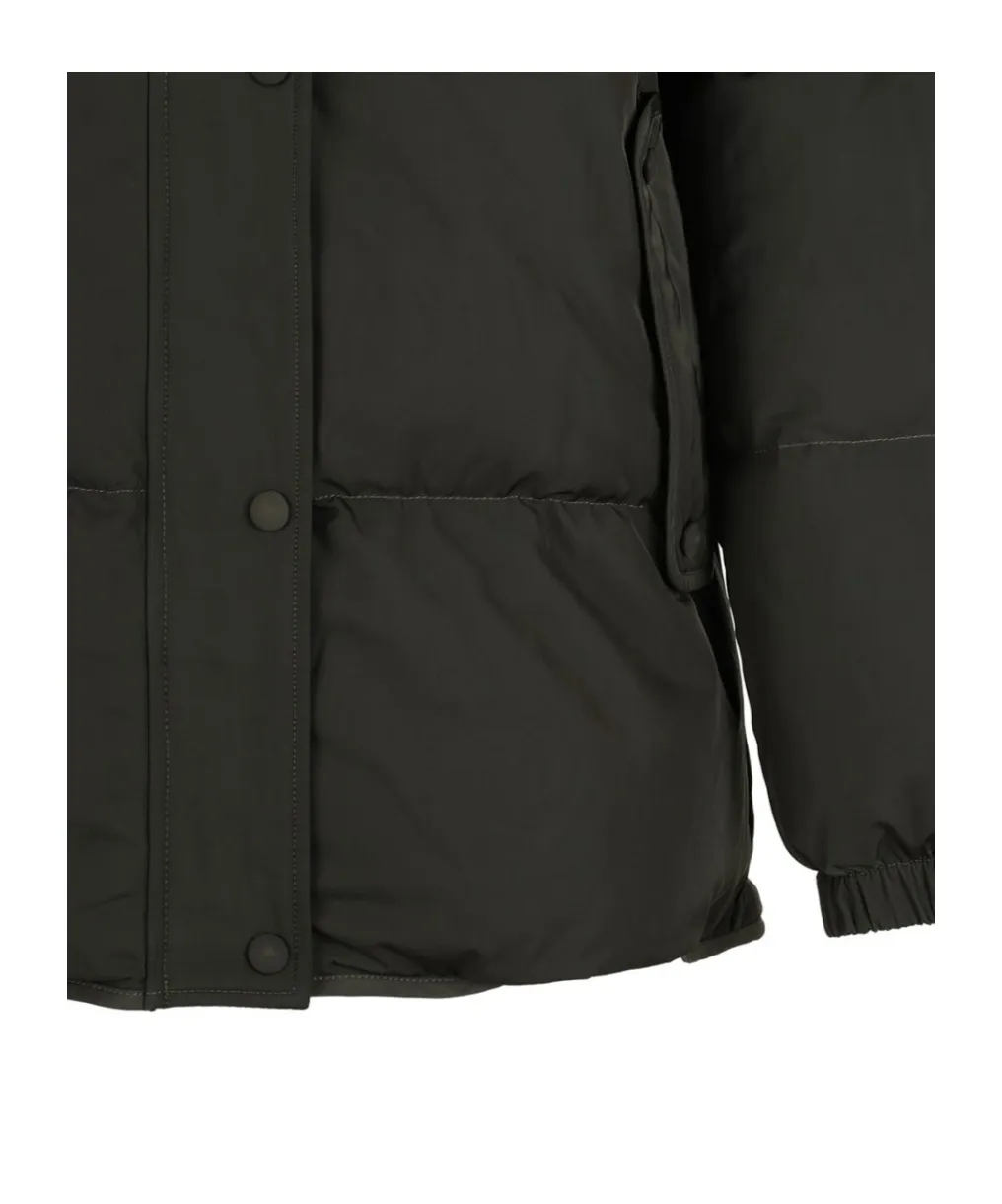 Long-Sleeved Down Jacket