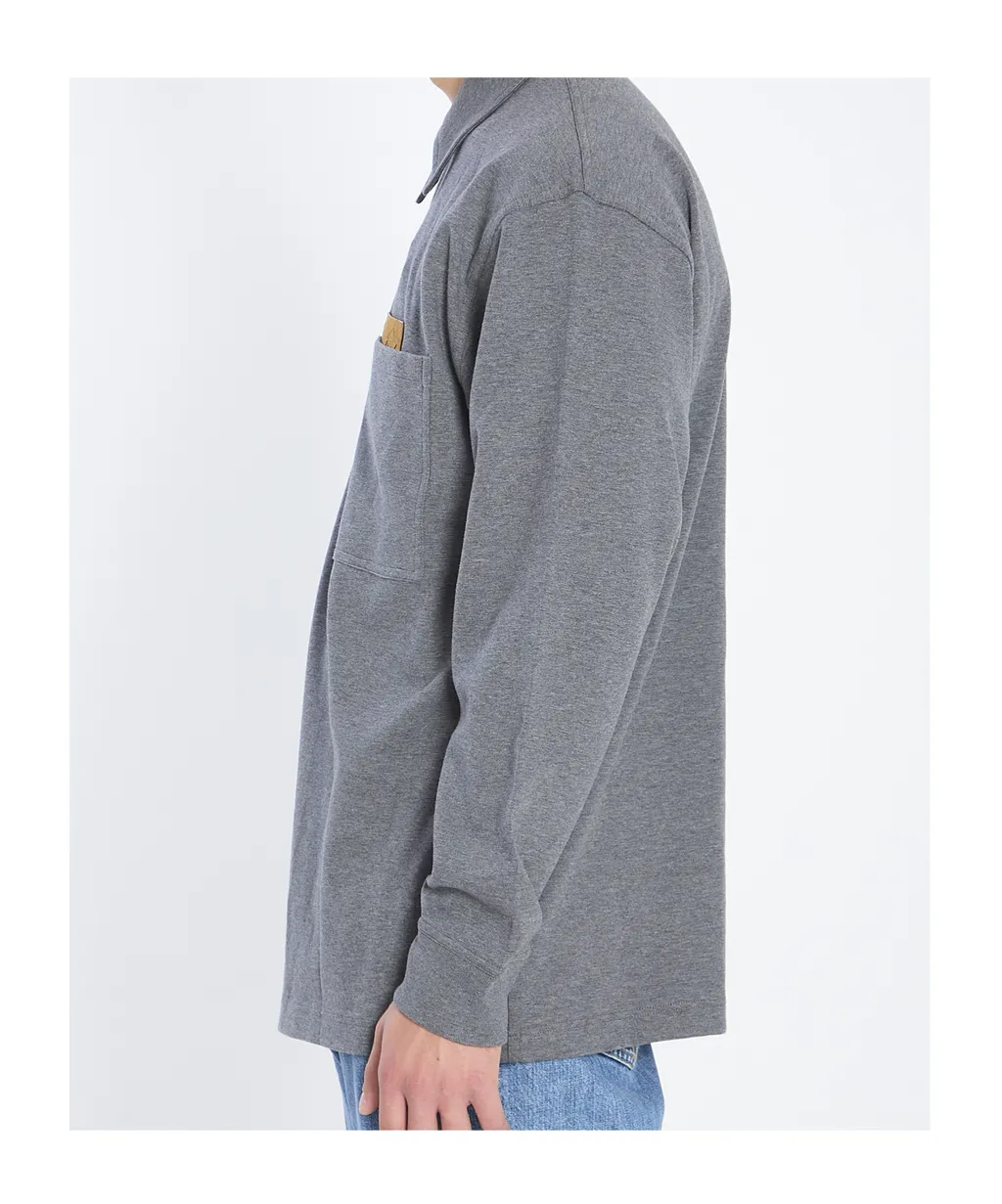 Long-Sleeved Polo Shirt