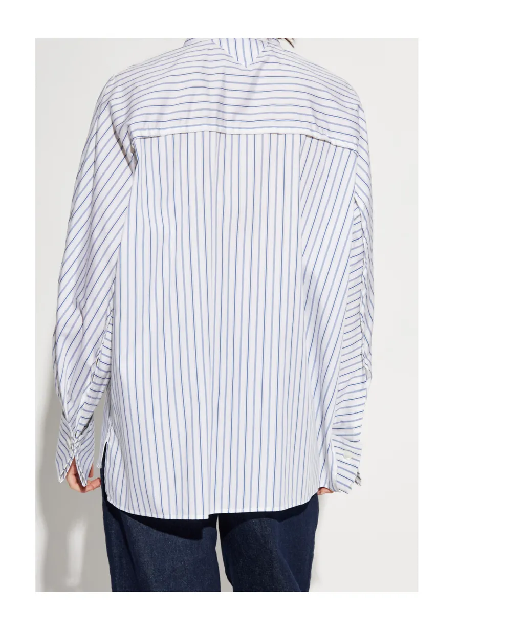 Striped Long-Sleeved Shirt