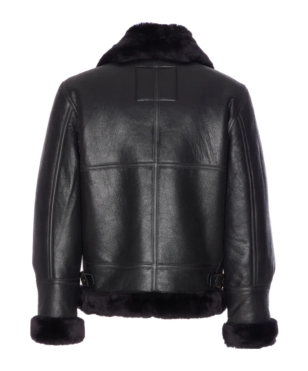 Shearling Leather Coat