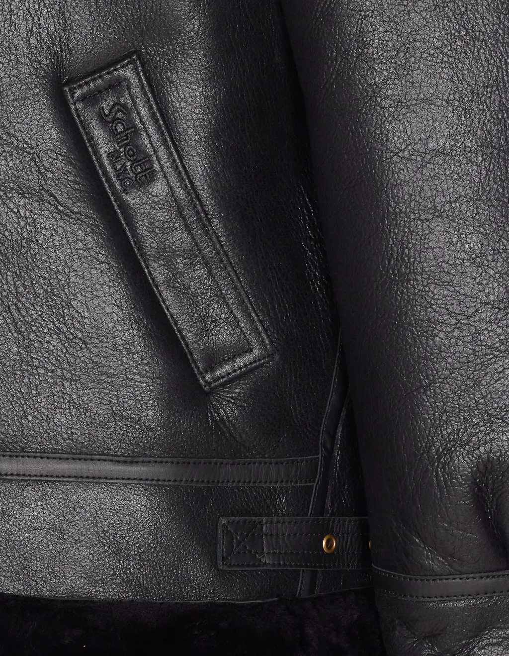 Shearling Leather Coat
