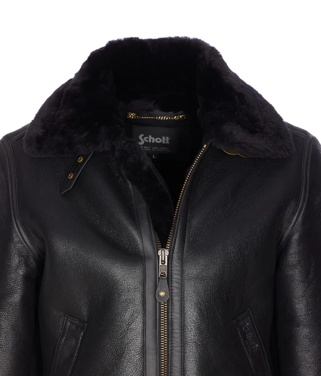 Shearling Leather Coat