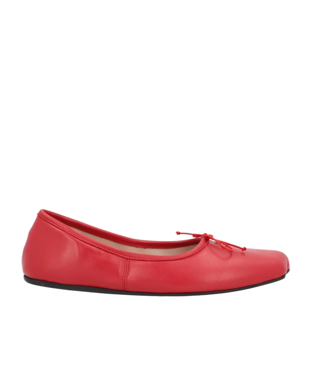 Brigitte Orb-Plaque Ballerina Shoes
