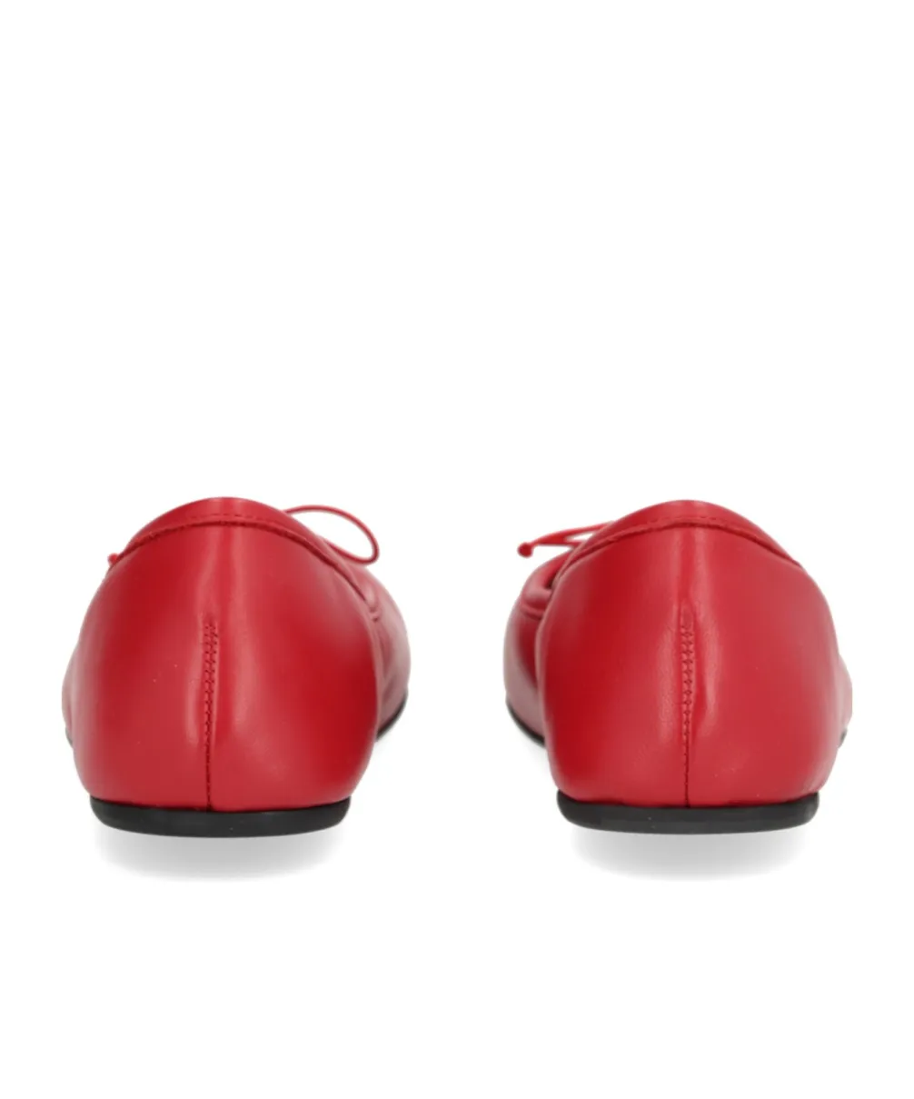 Brigitte Orb-Plaque Ballerina Shoes