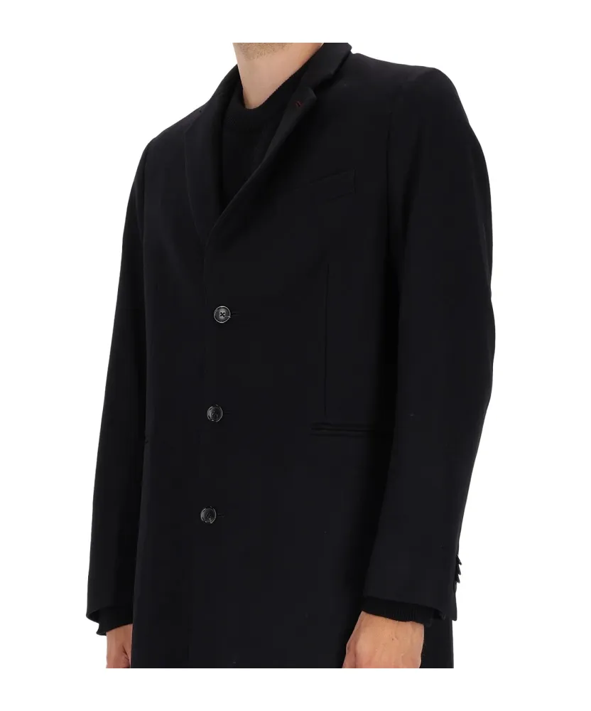 Single-Breasted Tailored Coat