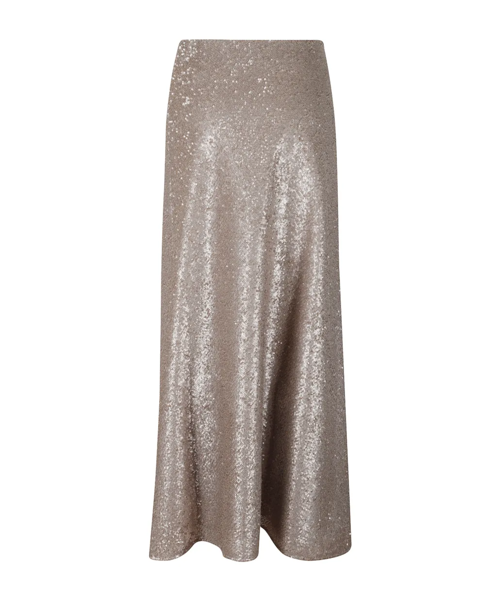 Sequin-Embellished Skirt