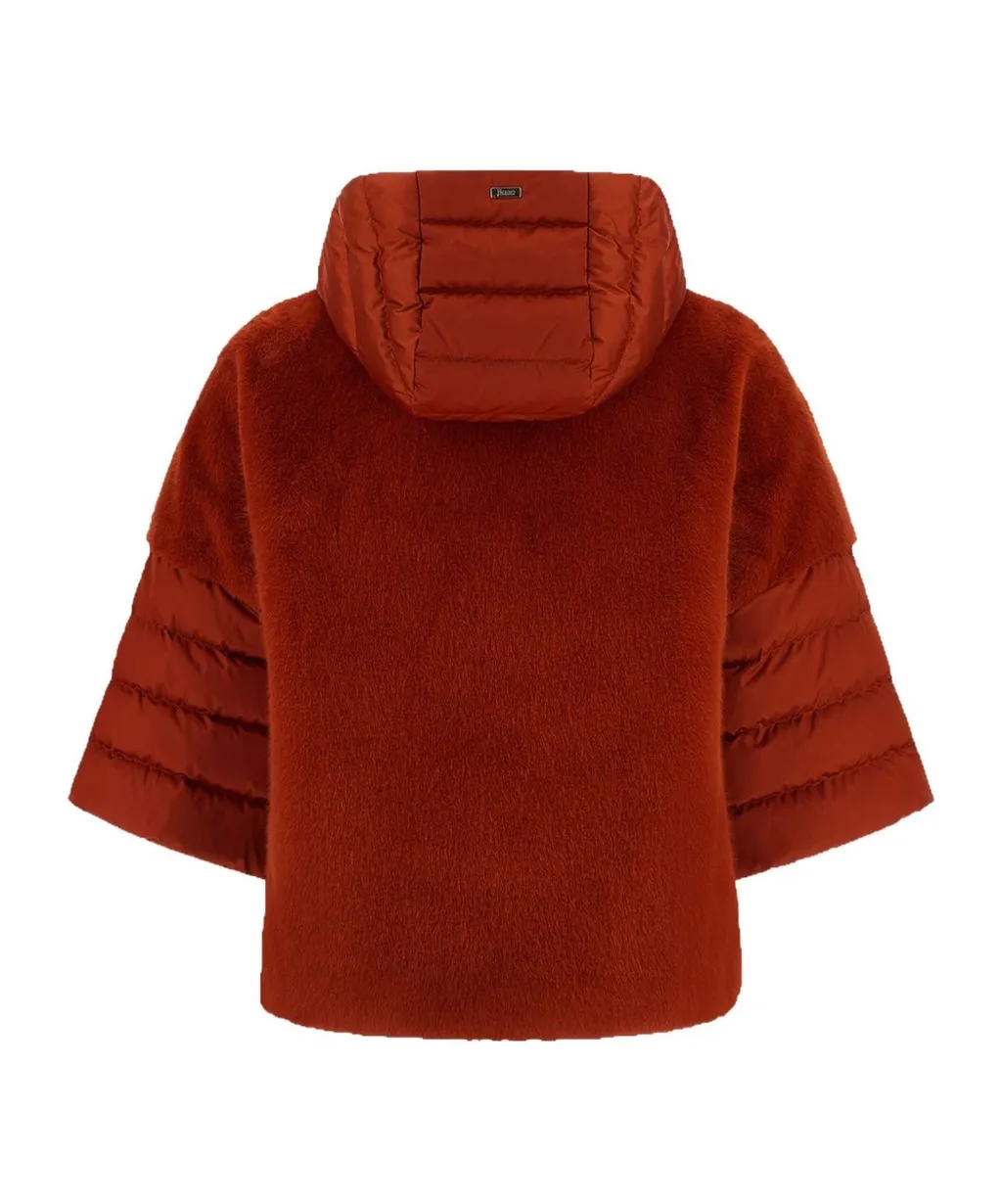 Satin Alternative Fur Cape