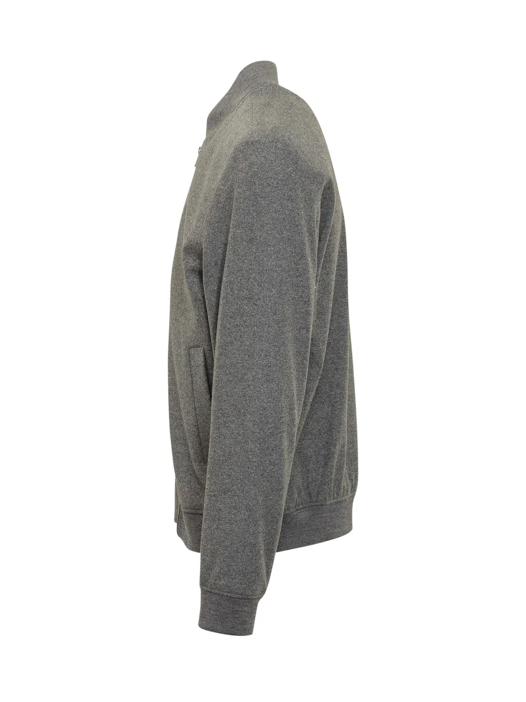 Long-Sleeved Zipped Jacket