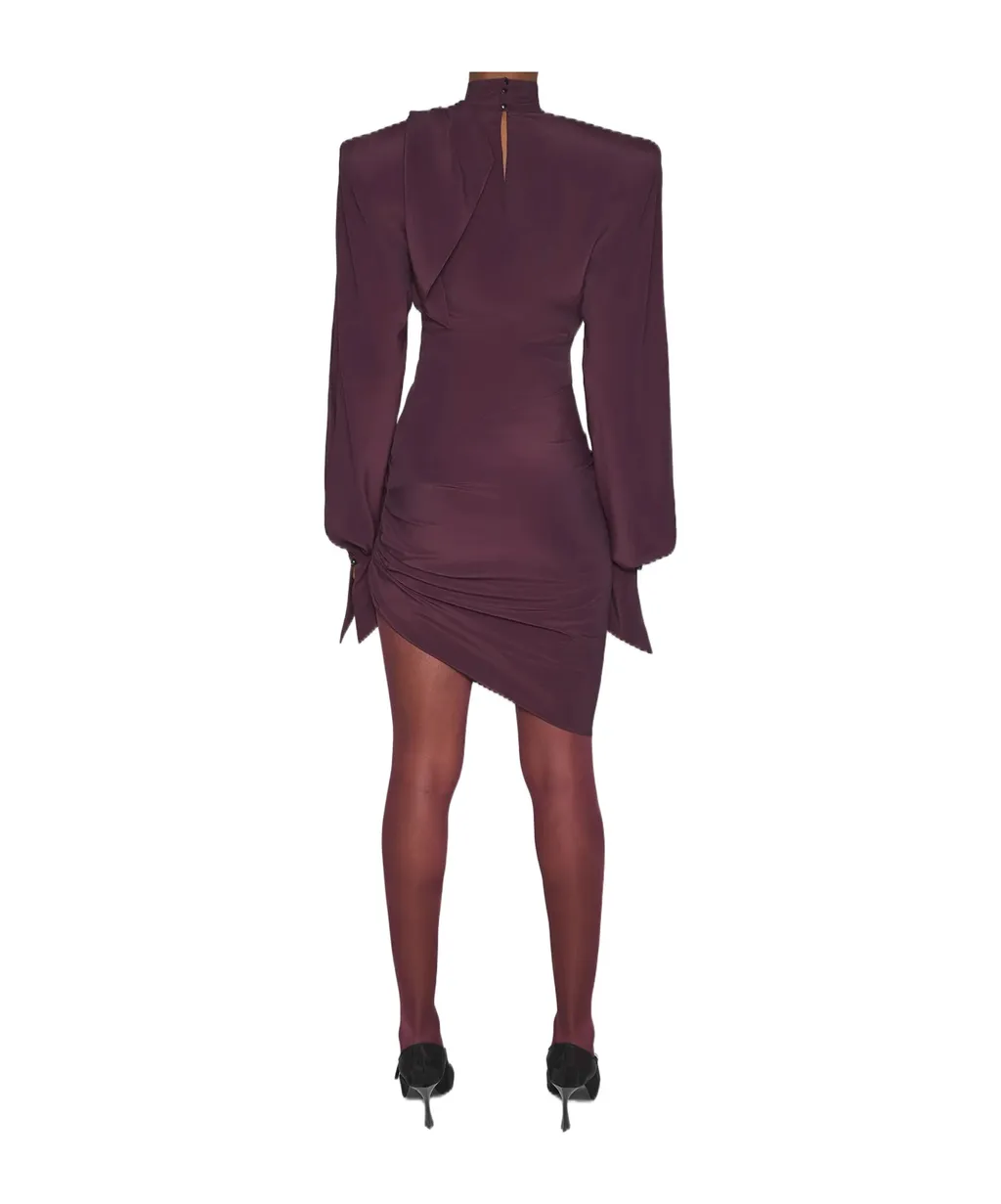 Long-Sleeve Mini Dress