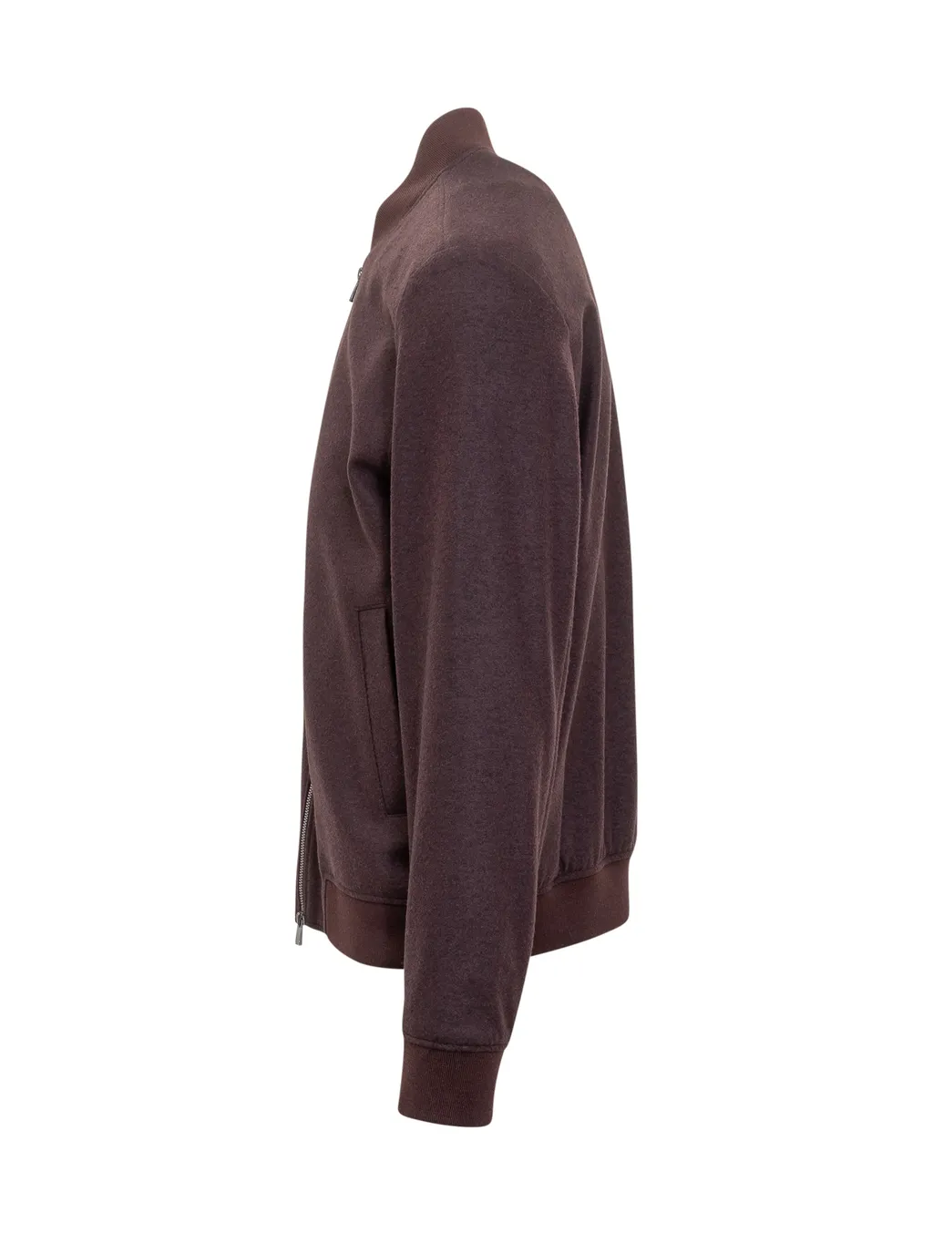 Long-Sleeved Zipped Jacket