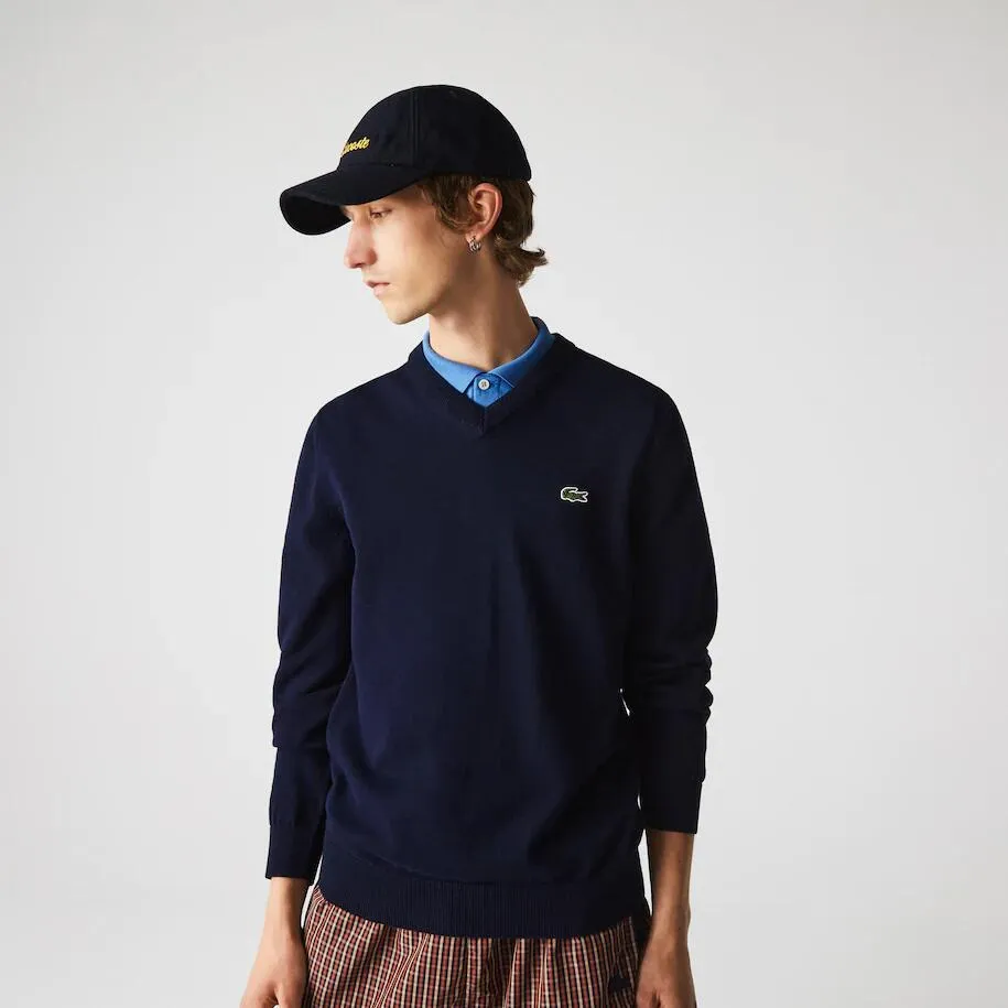 Logo V-Neck Sweater