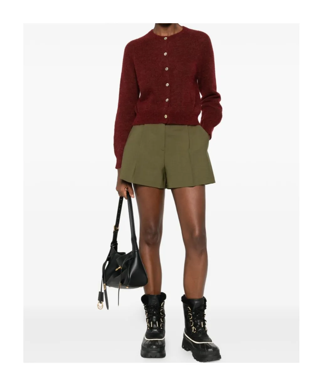 Pleated Shorts
