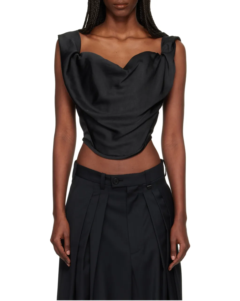 Bustier Ruffled Top