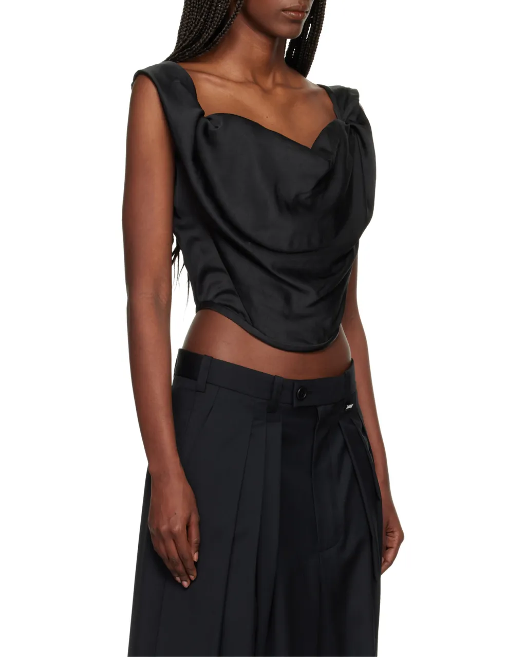 Bustier Ruffled Top