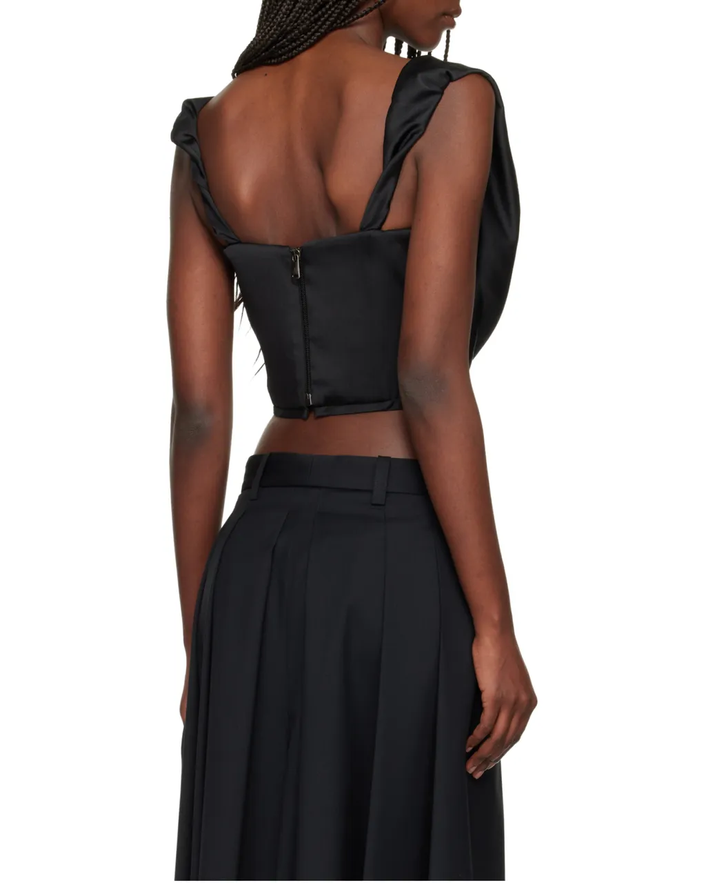 Bustier Ruffled Top