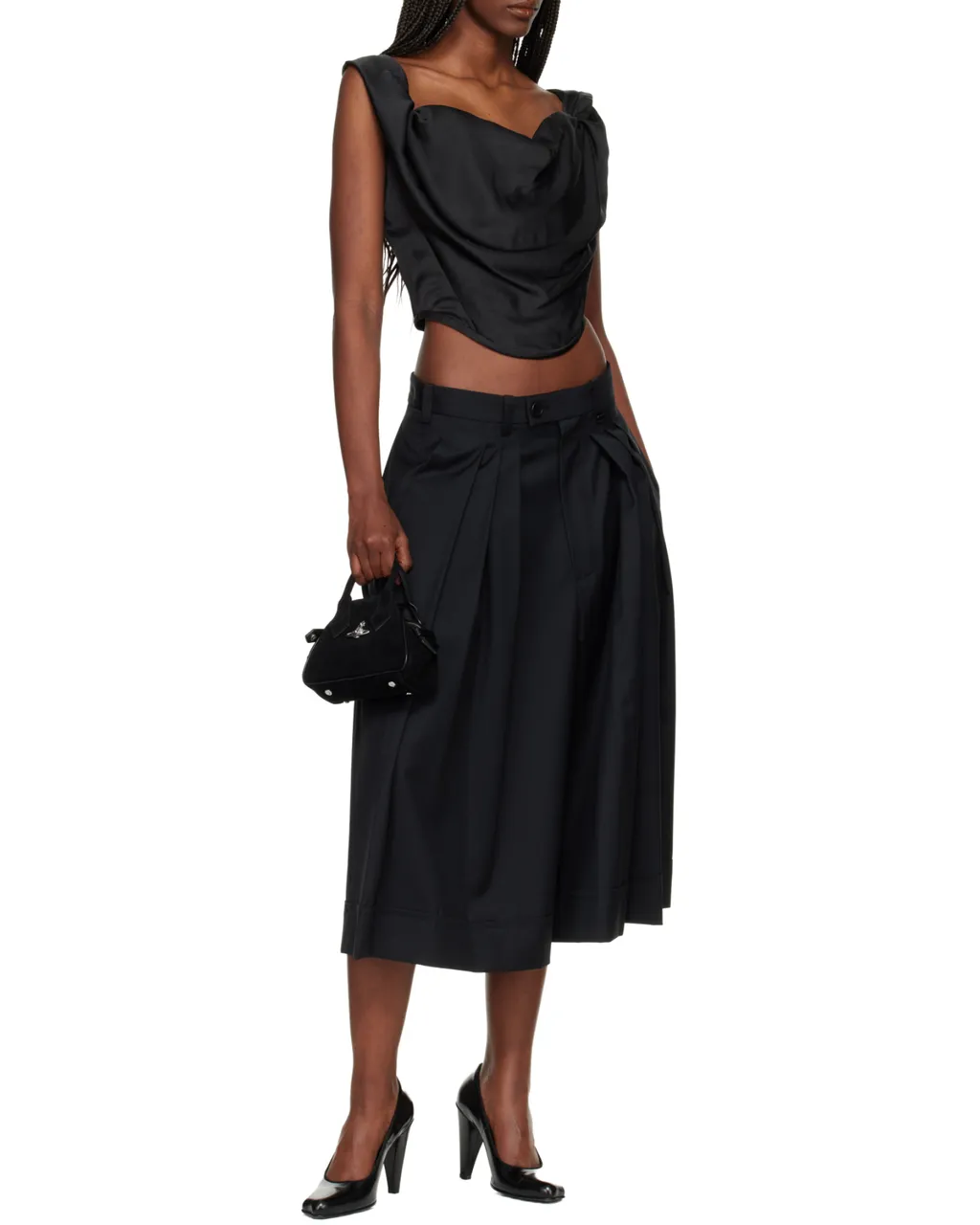 Bustier Ruffled Top