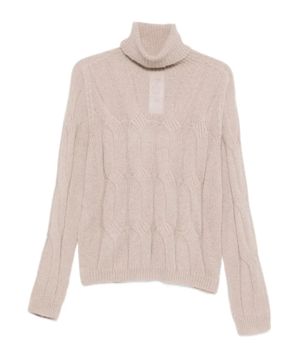 Ribbed Turtleneck Sweater