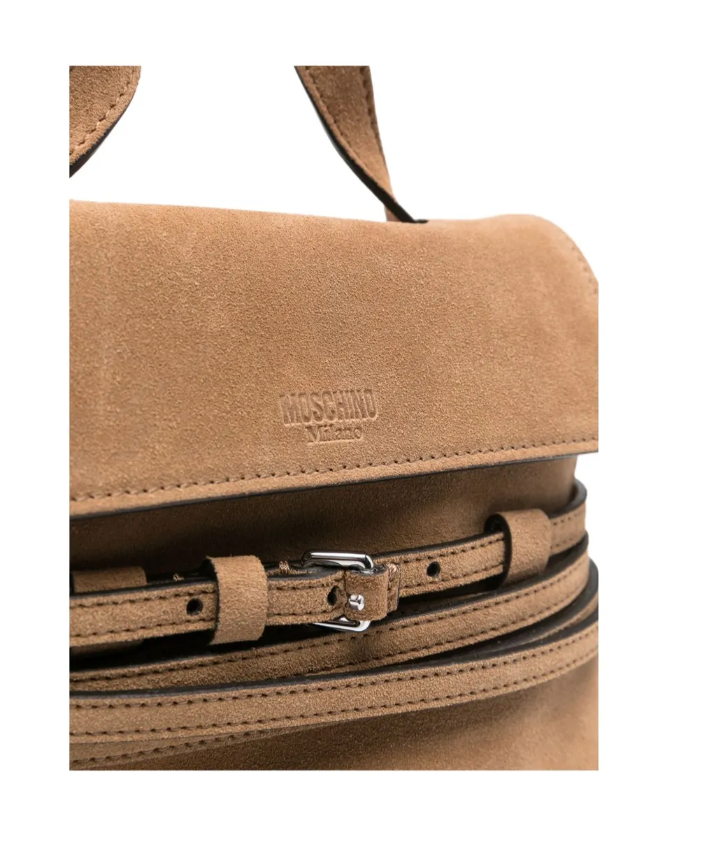 Tie Me Suede Tote Bag