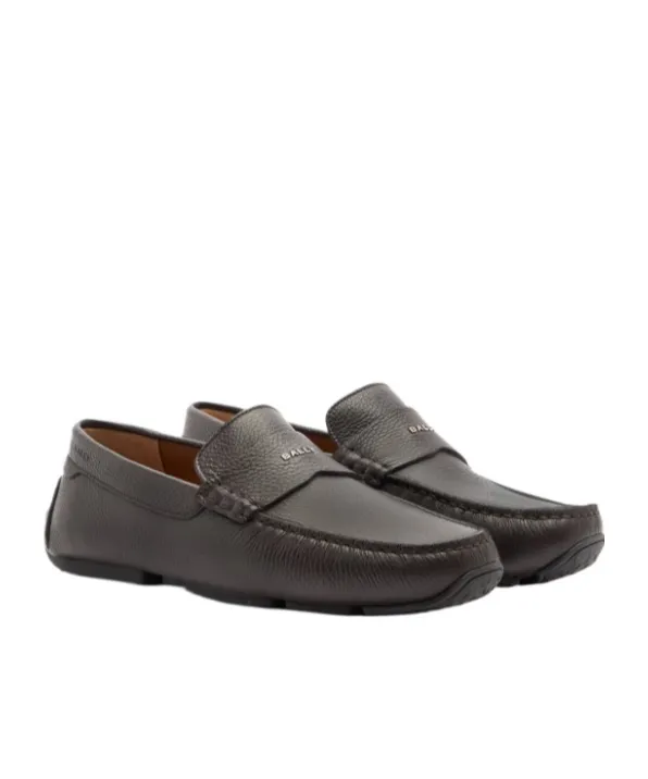 Logo Plaque Slip-On Loafers