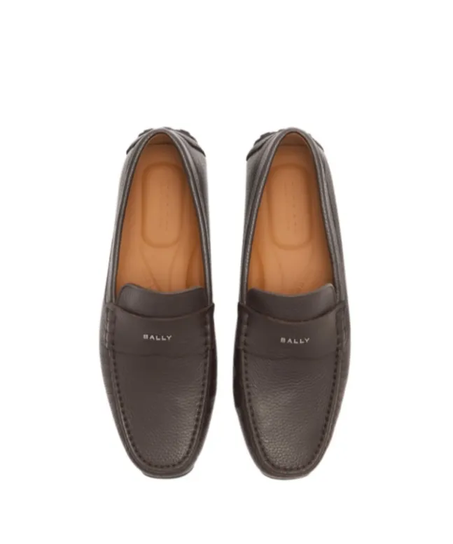 Logo Plaque Slip-On Loafers