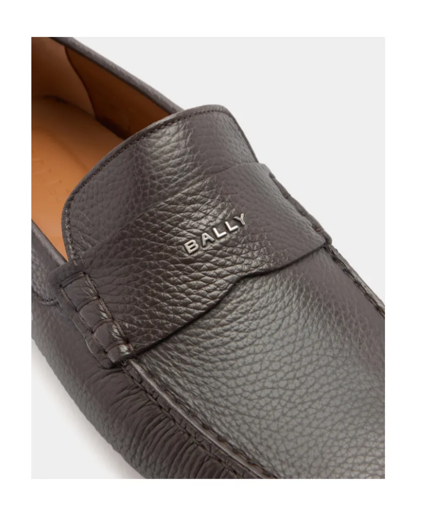 Logo Plaque Slip-On Loafers