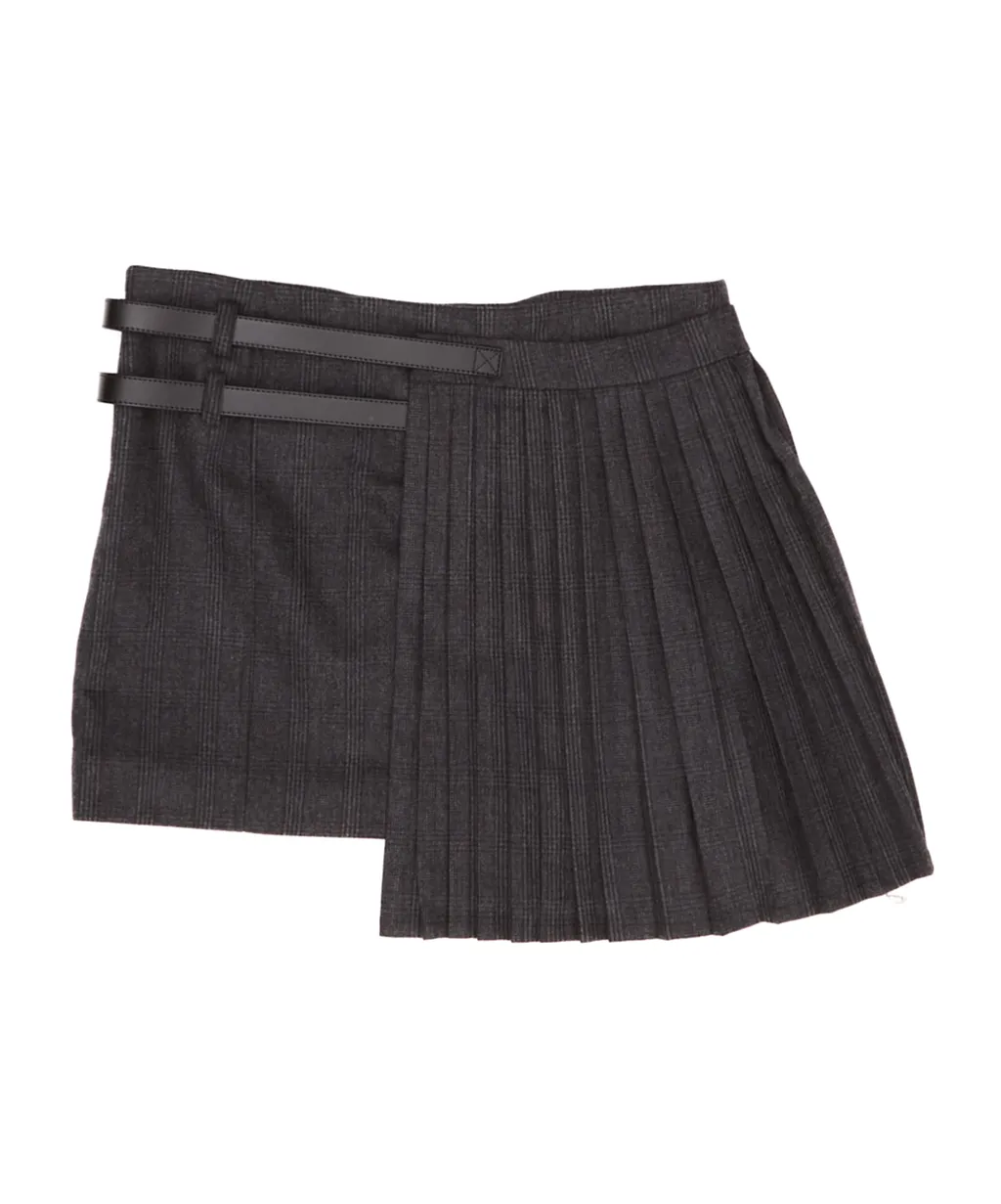 Pleated Mini Skirt