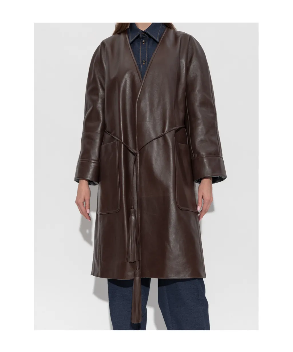 Leather Coat