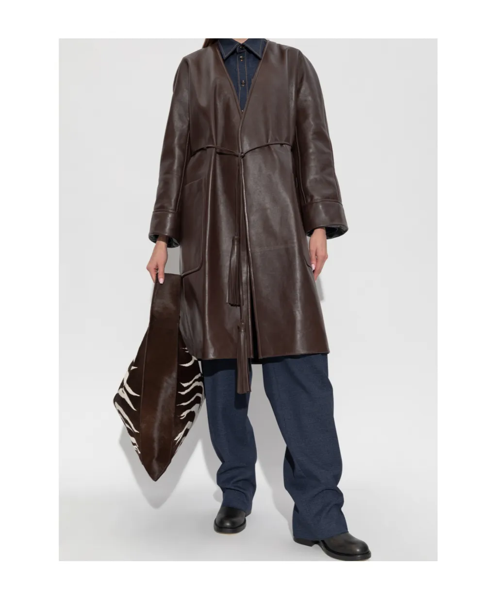 Leather Coat