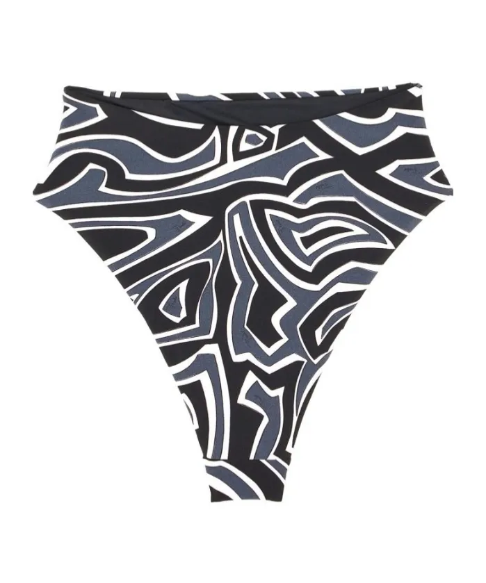 Abstract Printed Beachwear Bottoms