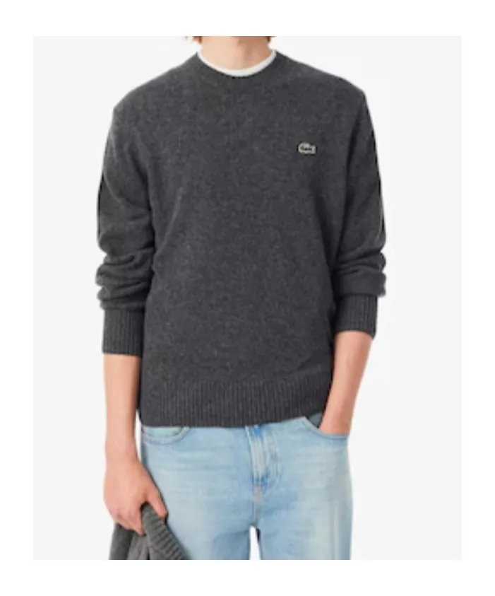 Embroidered Crew-Neck Sweater