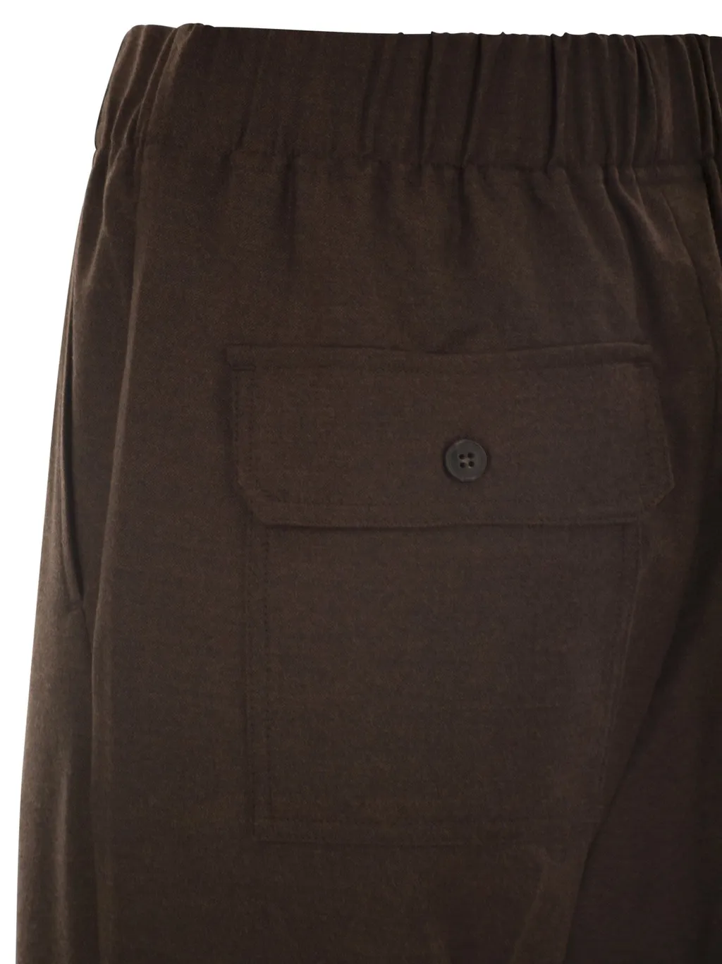 Elastic Waist Casual Pants