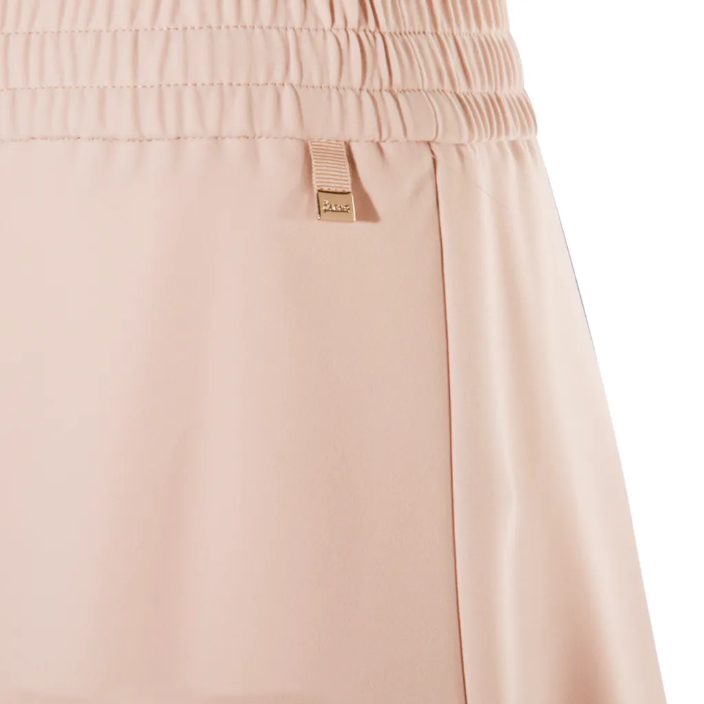 Drawstring Flared Skirt