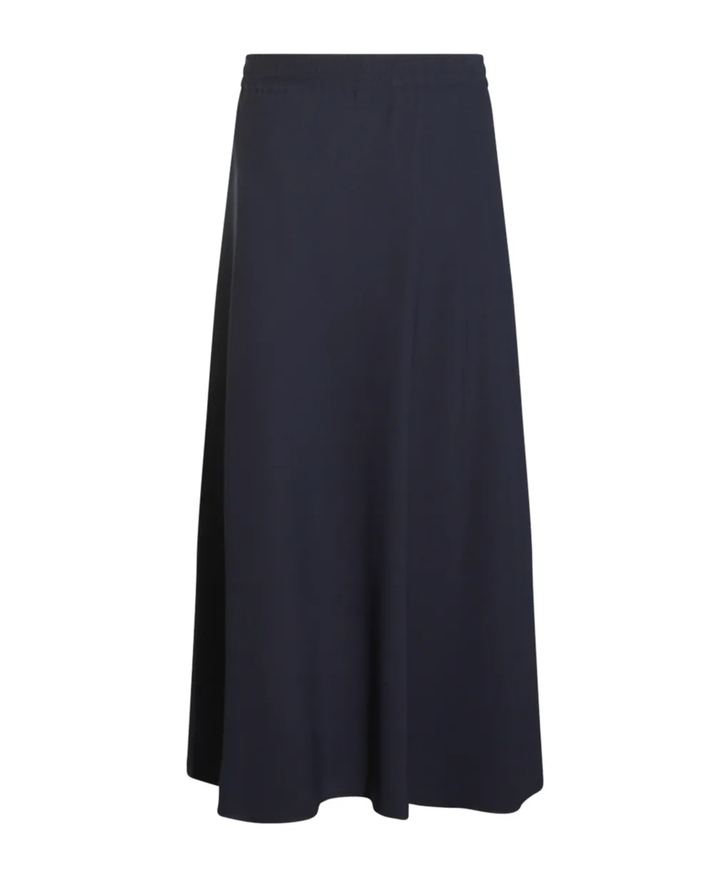 Drawstring Flared Skirt