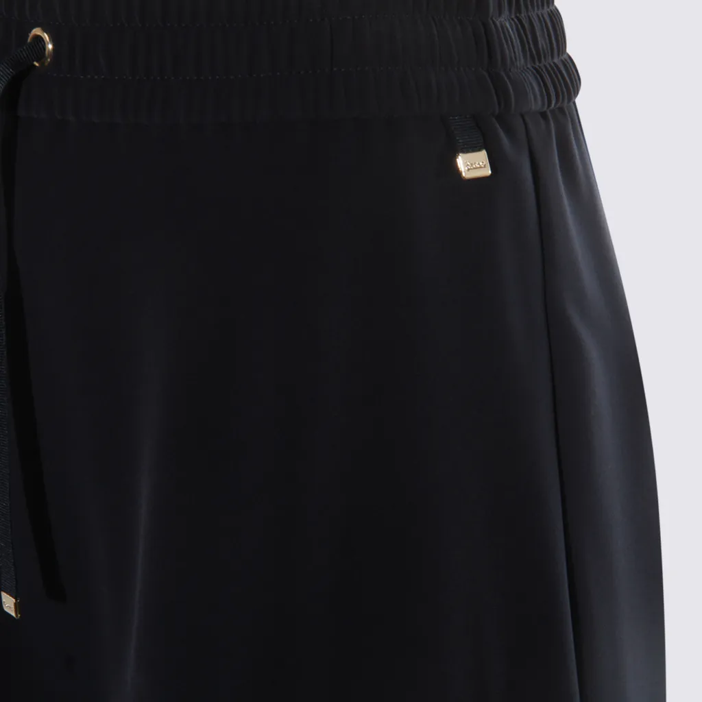 Drawstring Flared Skirt