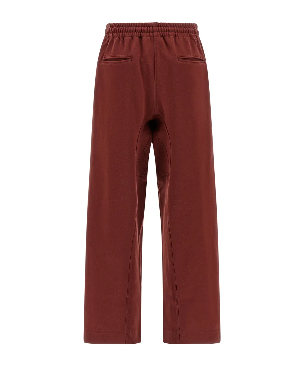Drawstring Logo Embroidered Joggers