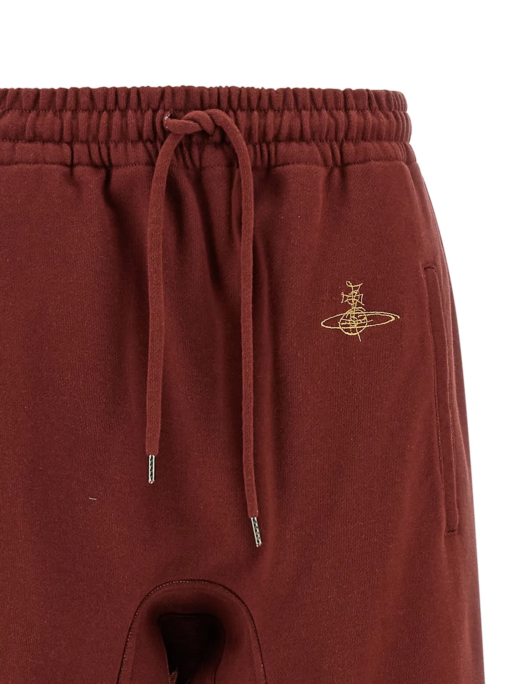 Drawstring Logo Embroidered Joggers