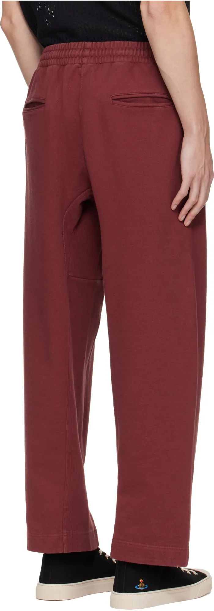 Drawstring Logo Embroidered Joggers