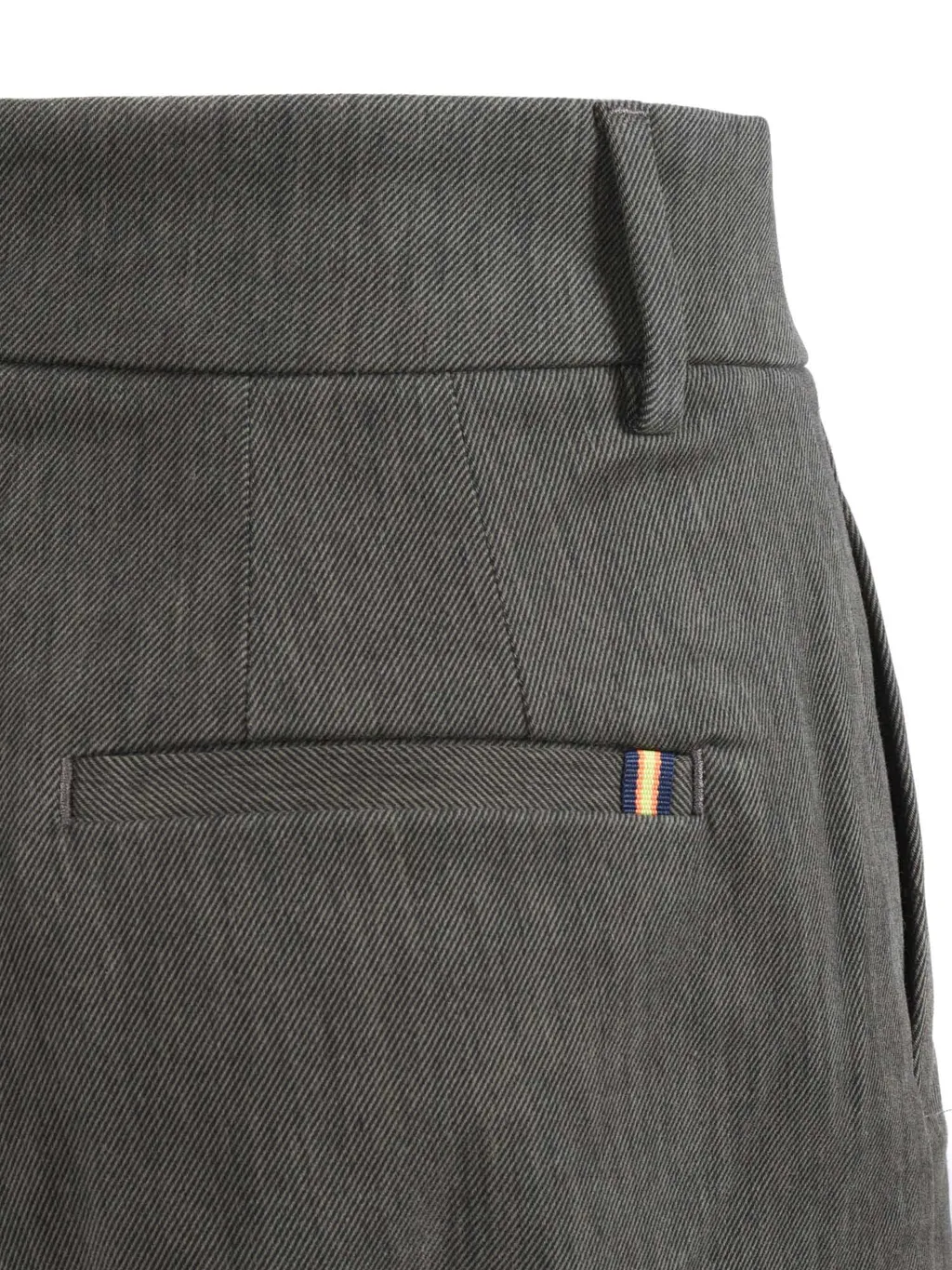 Wide-Leg Chino Trousers