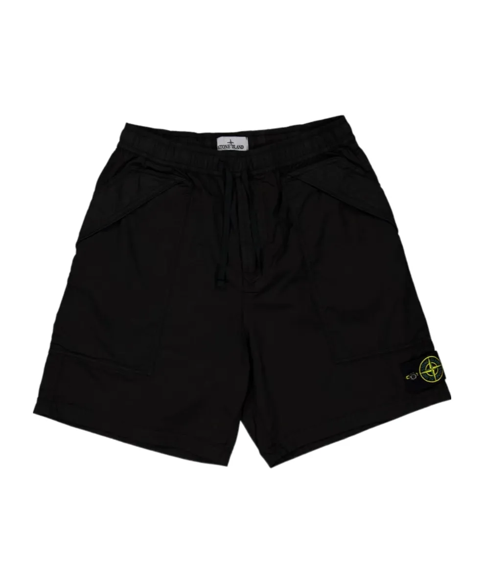 Logo Patch Bermuda Shorts