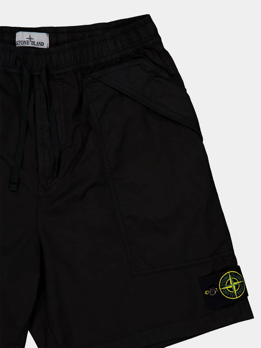 Logo Patch Bermuda Shorts
