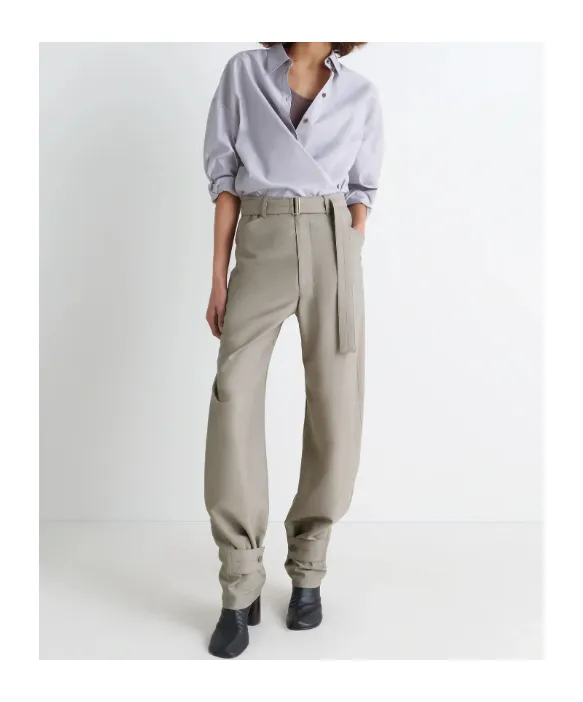 Curved Tailored Pants