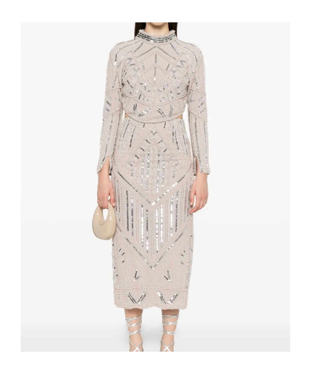 Sequin-Embellished Top