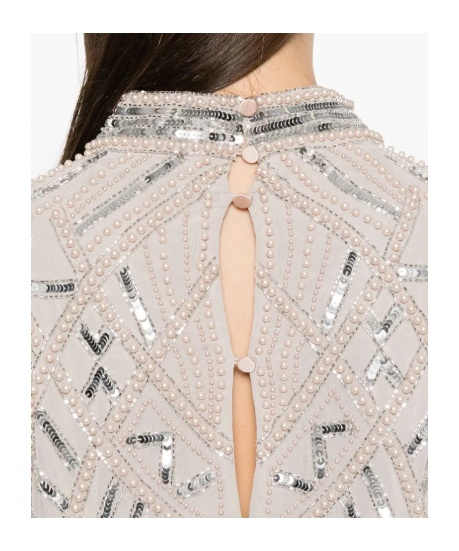 Sequin-Embellished Top