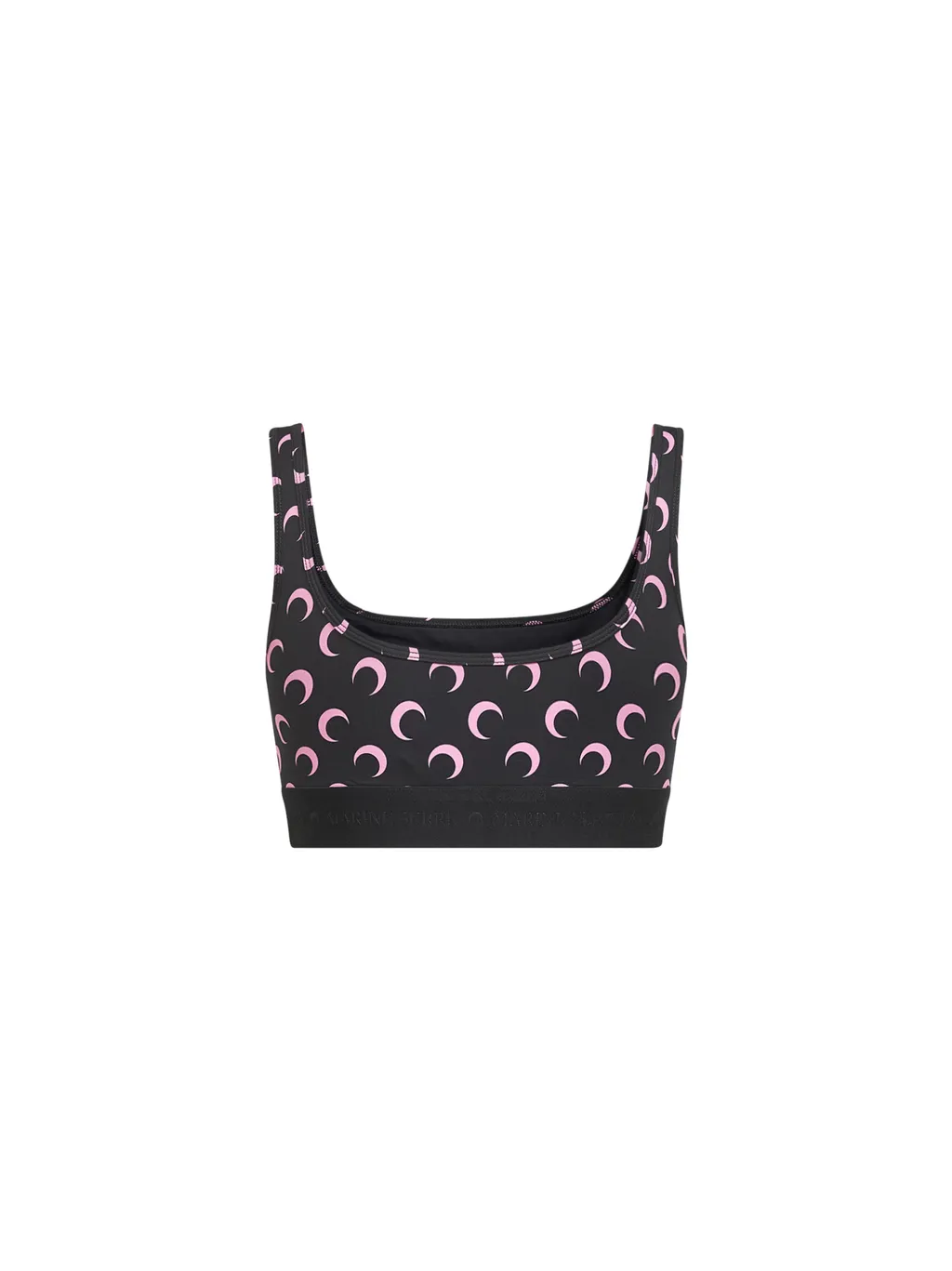 Moon Print Knitted Sports Vest
