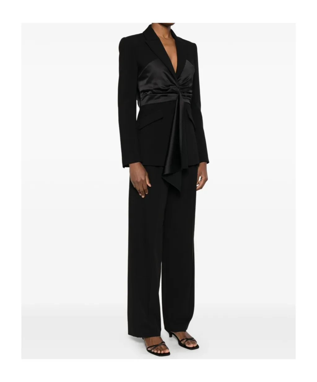 Drape Detail Blazer