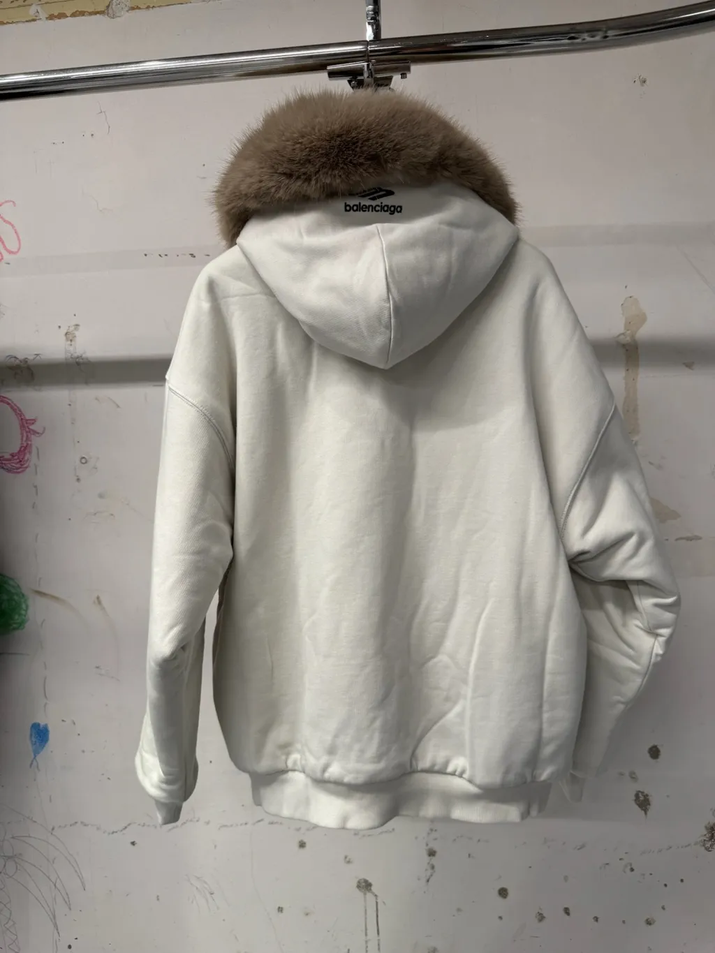 Fluffy Zip-Up Hoodie