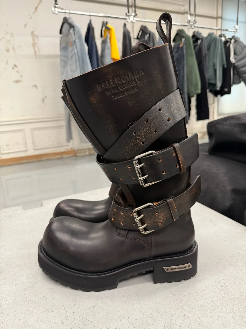 Venom Leather Boots
