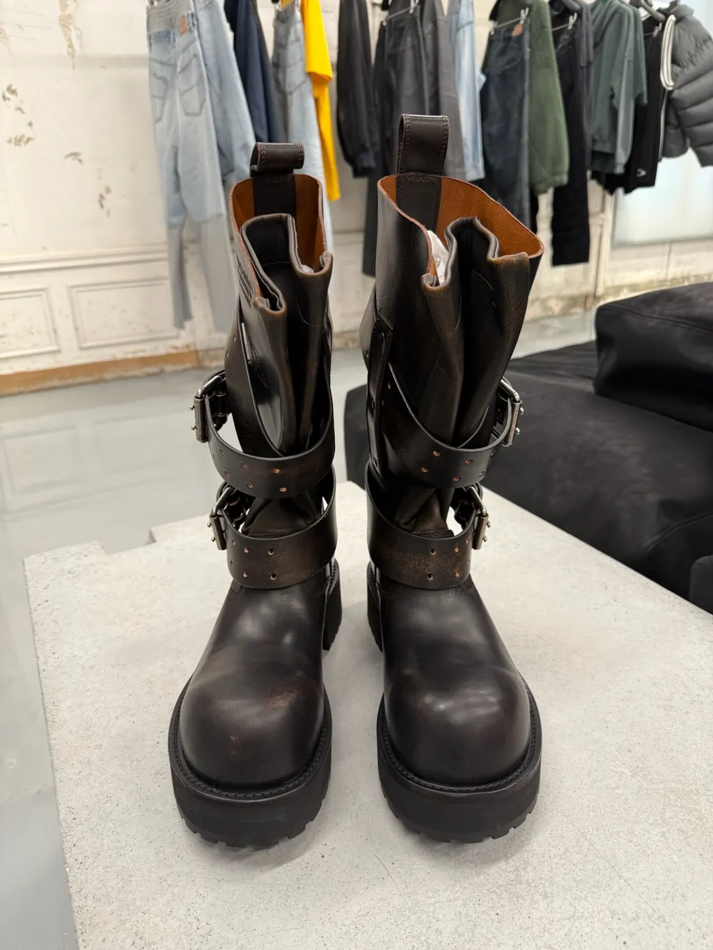 Venom Leather Boots