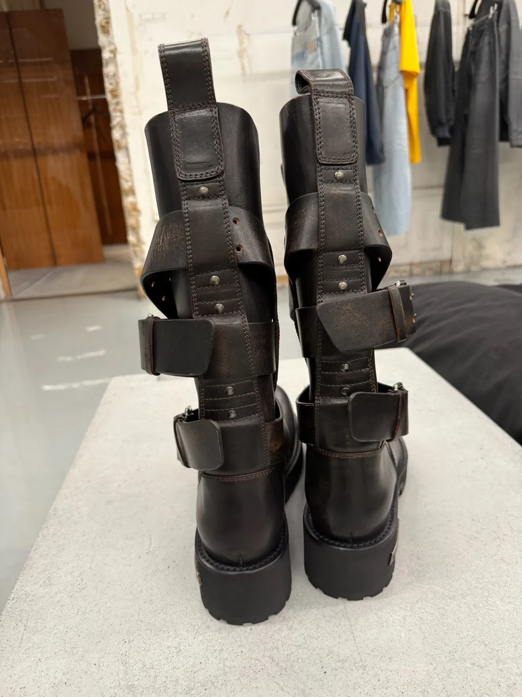 Venom Leather Boots