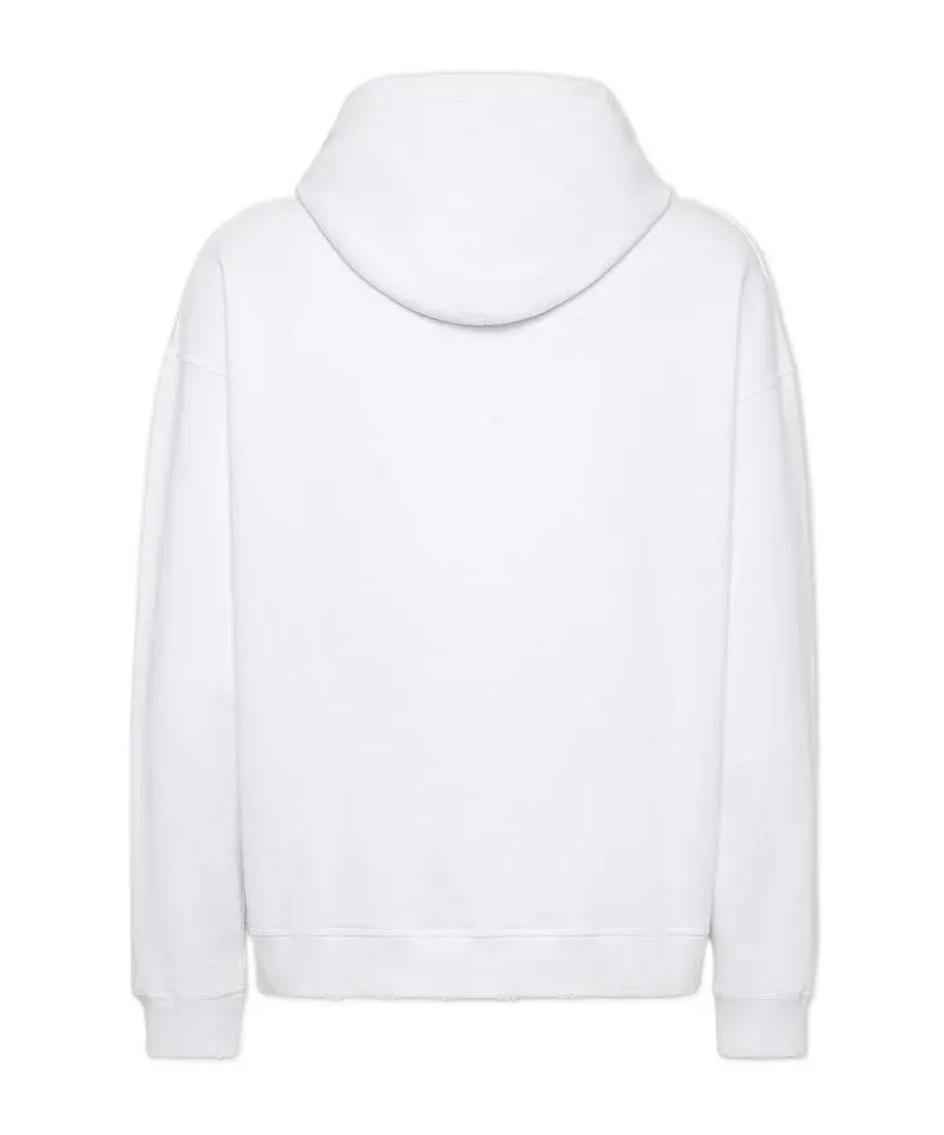 Vaquera X D2 Destroyed Relax Fit Hoodie